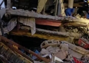 Two-Storey Building Collapses In Lagos, 15 Rescued As Search Continues