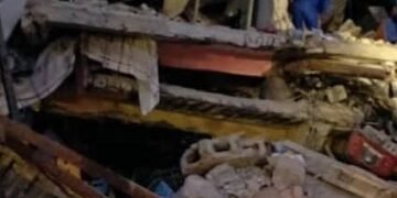 Two-Storey Building Collapses In Lagos, 15 Rescued As Search Continues