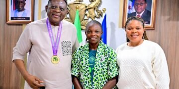 Cross River Governor Bassey Otu Rewards Super Falcons’ Miracle Usani With N50m, Land, and Sports Ambassador Title