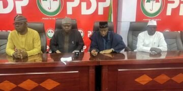 Makinde, Bala Mohammed, and PDP Chairman Turaki Expel Chase Faction From Abuja Secretariat