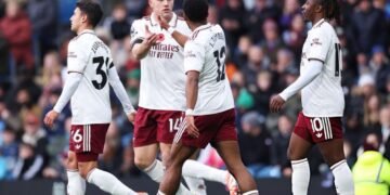 Gyokeres And Rice Seal Arsenal’s 2-0 Win Over Burnley To Strengthen Premier League Lead