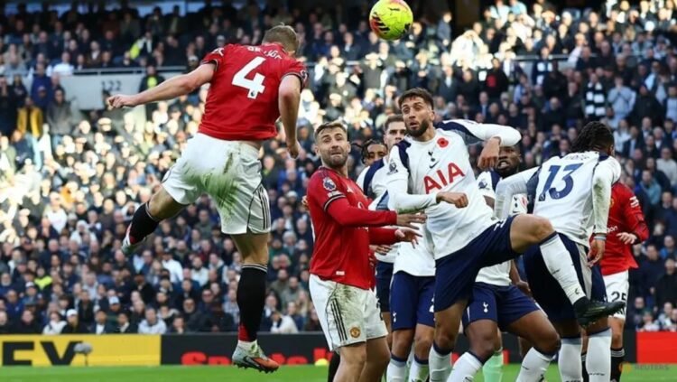 De Ligt Strikes In Injury Time As Manchester United Salvage Dramatic 2-2 Draw At Tottenham