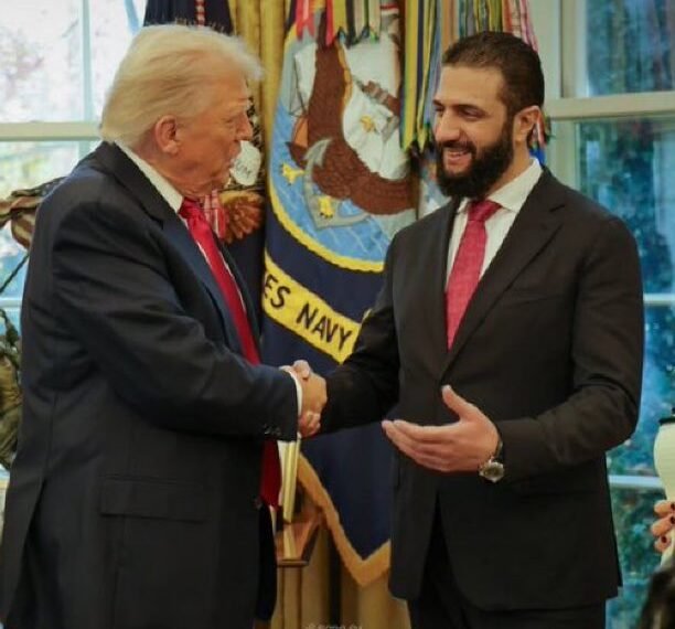 Trump Hosts Syrian President Ahmed al-Sharaa at White House