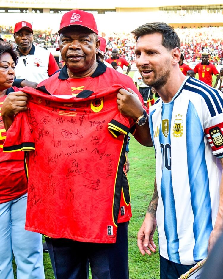 Lionel Messi Shines as Argentina Beat Angola 2-0 in Friendly At African Soil