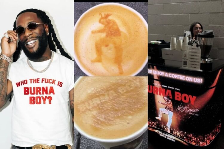 Burna Boy Offers Free Coffee to Fans at Concerts to Boost Energy and Experience