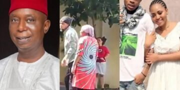 Ned Nwoko Accuses Regina Daniels’ Brother of Harassing His Family, Shares Disturbing Home Video