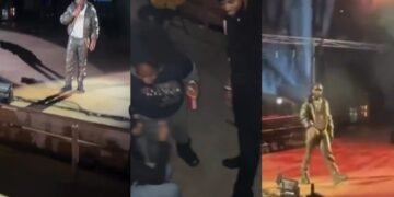 Burna Boy Orders Sleeping Fan And Girlfriend To Leave Colorado Concert Before Resuming Show