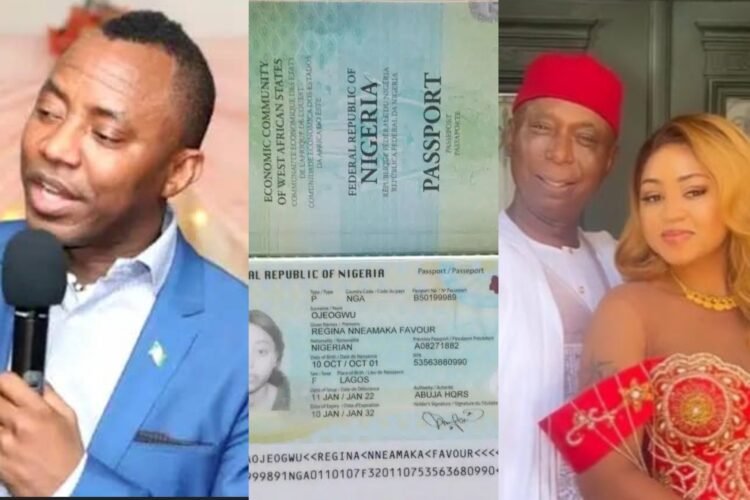 Sowore Alleges Regina Daniels Was Underage, Challenges Ned Nwoko’s Marriage Claim