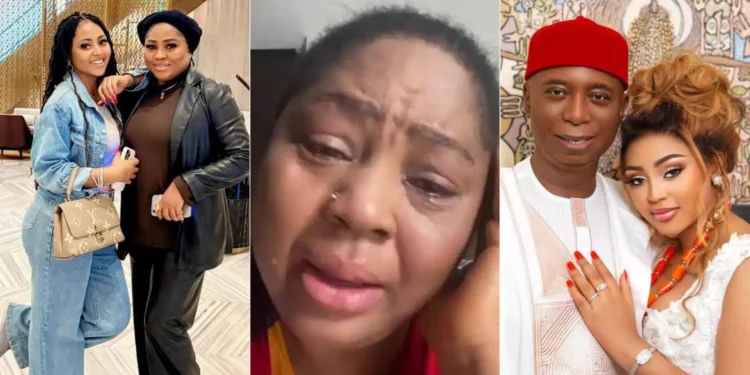 Rita Daniels Confronts Ned Nwoko At Police Station, Says His Billionaire Status Is A Lie