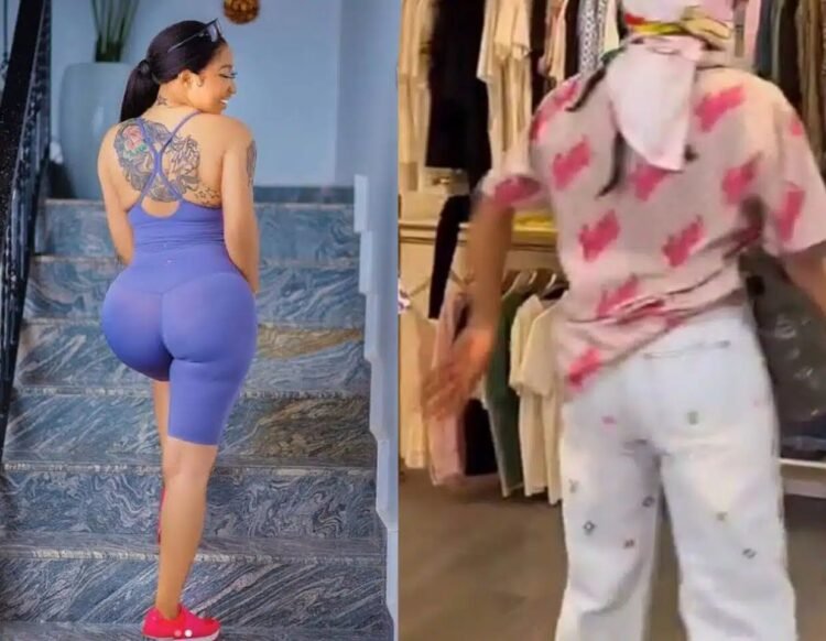 Tonto Dikeh Sparks Social Media Buzz After Removing Brazilian Butt Lift