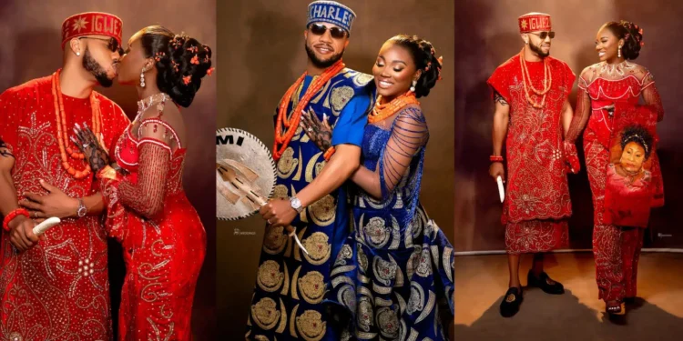 Charles Okocha Praises Wife Mimi as Couple Marks First Wedding Anniversary