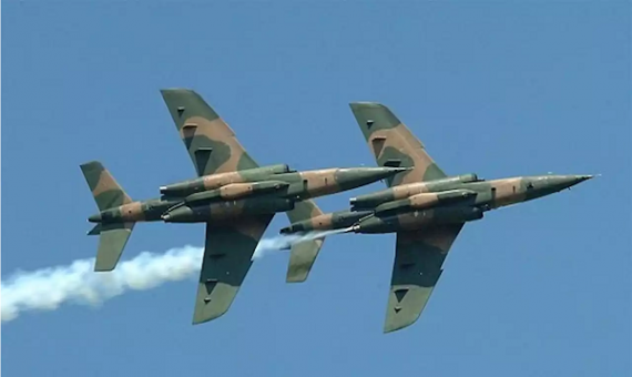 NAF Bombs Terrorist Camp In Sambisa Forest