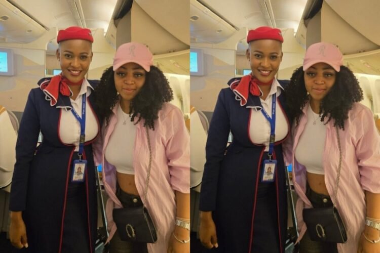 Regina Daniels Trolled After Viral Photo Shows Her On Commercial Flight