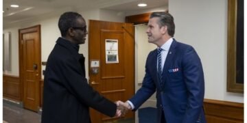 Ribadu Holds Talks With US Defence Secretary As Nigeria Rejects Trump’s Allegations Of Christian Targeting