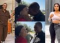 Timini Egbuson and Bimbo Ademoye Share Surprise Kiss in 24 Hours Vlog