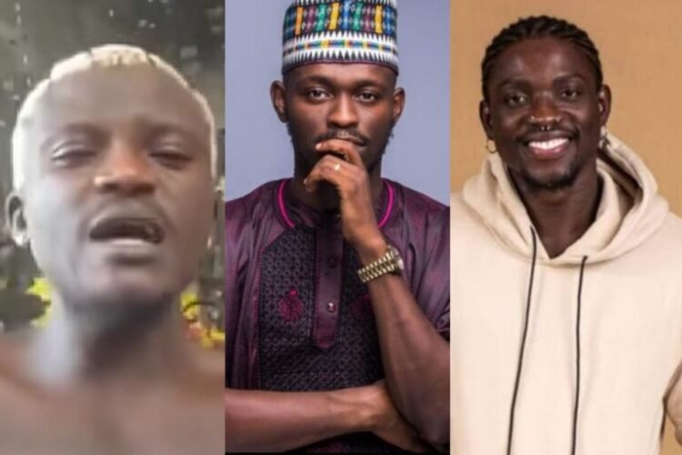 Portable Mocks Very Dark Man Saying “Your Body Just Big For Nothing” After Flight Brawl With Mr Jollof