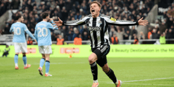 Harvey Barnes Nets Twice as Newcastle Defeat Manchester City 2-0