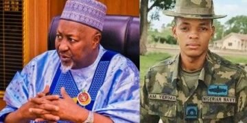 Defence Minister Praises Lieutenant Yerima Amid Land Dispute With FCT Minister Wike