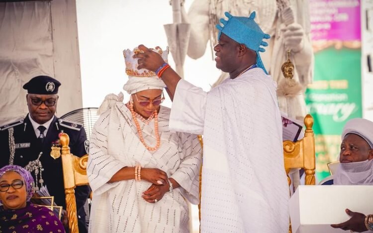 Ooni of Ife Confers Yeye Asiwaju Gbogbo Ile-Oodua Title on First Lady Oluremi Tinubu
