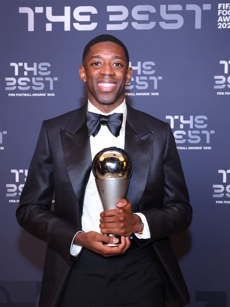 Ousmane Dembele Named FIFA Best Men’s Player 2025 After Stellar Season