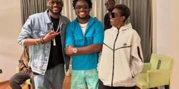 Annie Macaulay And 2Baba Enjoy Outing With Nasboi, Fueling Fan Speculation