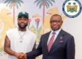 Davido Meets President Bio In Sierra Leone Ahead Of 5ive Alive World Tour