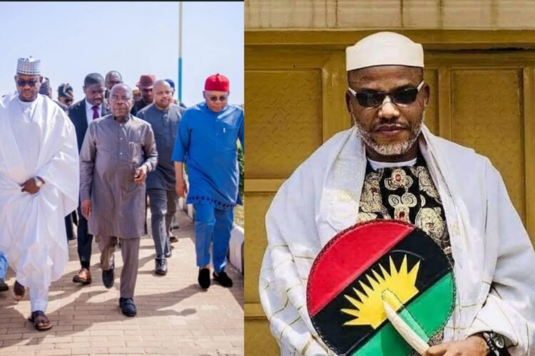 Alex Otti Visits Nnamdi Kanu In Sokoto, Confirms Ongoing Efforts For His Release
