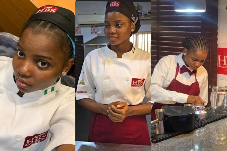 Chef Dammy Graduates From HBS Lagos, Officially Becomes Professional Chef
