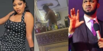 Doris Ogala Shares Alleged Bedroom Photo of Pastor Chris Okafor, Promises Full Video