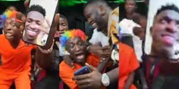 Victor Boniface Surprises Carter Efe With FaceTime Calls To Vinícius Junior, Wirtz, And Frimpong