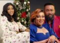 Peggy Ovire Shares Christmas Post Without Frederick Leonard, Fans Question Husband’s Whereabouts