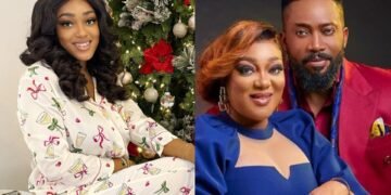 Peggy Ovire Shares Christmas Post Without Frederick Leonard, Fans Question Husband’s Whereabouts
