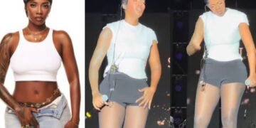 Tiwa Savage Gets Emotional, Breaks Down During WeLovEya Festival Performance