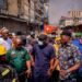 Sanwo-Olu Inspects Great Nigeria Insurance House Fire, Confirms Partial Collapse And Demolition Plans