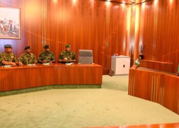BREAKING: Tinubu In Closed-Door Meeting With Service Chiefs