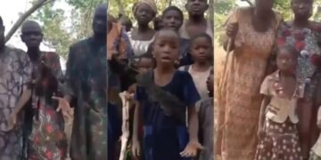 Video Shows Kogi Church Abductees Held Captive By Armed Gunmen