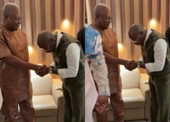 Asake Visits Ghanaian President John Mahama Ahead Of Concert