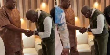 Asake Visits Ghanaian President John Mahama Ahead Of Concert