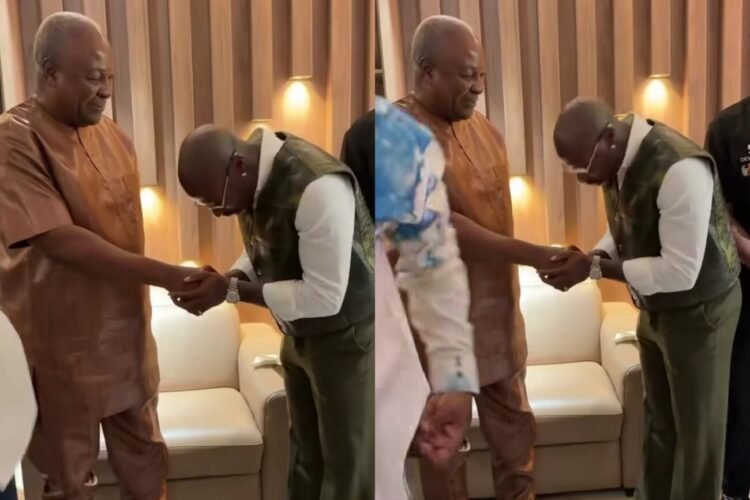 Asake Visits Ghanaian President John Mahama Ahead Of Concert