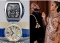 Davido Flaunts ₦200 Million “His And Hers” Luxury Watches With Wife