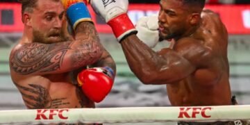 Anthony Joshua Knocks Out Jake Paul In Sixth Round As Fans Brand Fight Embarrassing