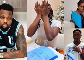 Egungun of Lagos Stuns Staff With Full Plot of Land Gifts in Lagos