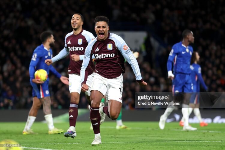 Watkins Double Fires Aston Villa to 2-1 Comeback Win Over Chelsea