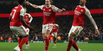 Arsenal Beat Crystal Palace On Penalties To Reach EFL Cup Semi-Finals