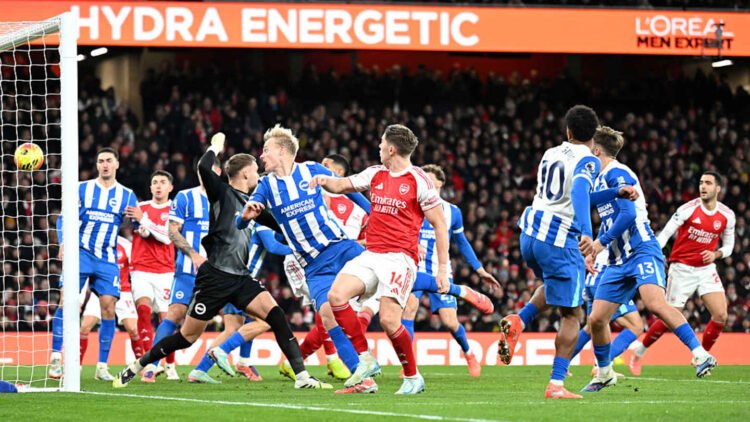 Odegaard Fires Arsenal To 2-1 Win Over Brighton And Back To Premier League Top Spot