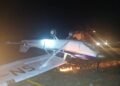 Four Injured As Airplane Flips Over At Owerri Airport