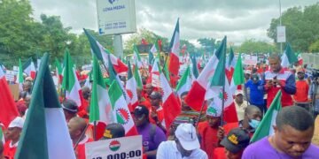 NLC Protest Over Insecurity Hits Lagos, Abuja, Enugu