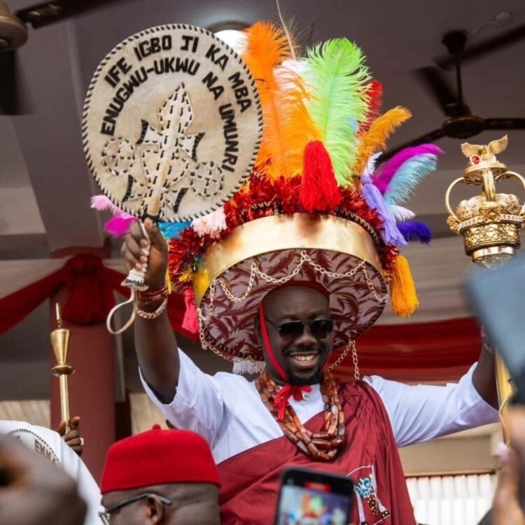 Obi Cubana Conferred With Prestigious Chieftaincy Title in Anambra State