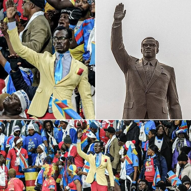 Michel Kuka Mboladinga Stands Out As DR Congo’s Iconic “Human Statue” At Africa Cup Of Nations