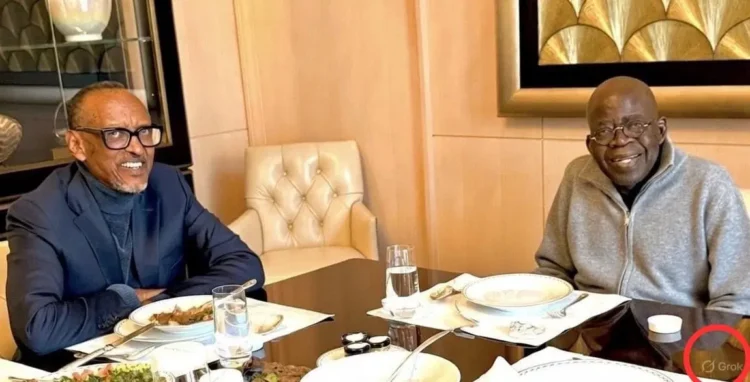 Presidency Under Fire Over AI-Generated Image Of Tinubu–Kagame Paris Meeting